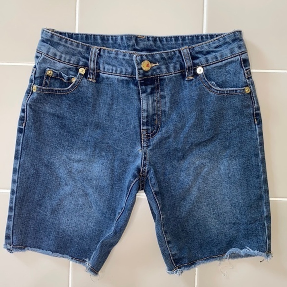 Juicy Couture Stretch Denim Shorts Girl’s Size 12